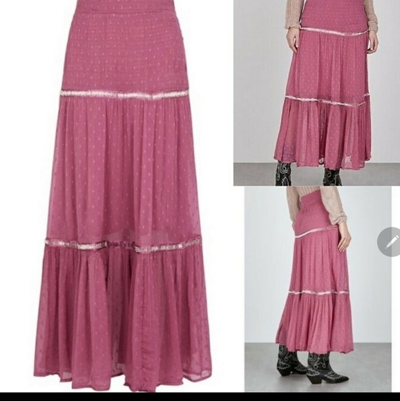 Free People Dresses & Skirts - **1 SZ 8 LEFT***Free People Ella's Tiered Midi Skirt